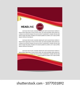 Business letterhead design