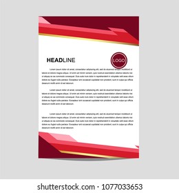 Business letterhead design