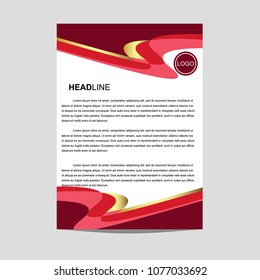 Business letterhead design
