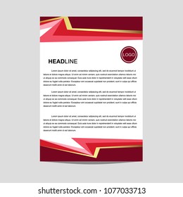 Business letterhead design