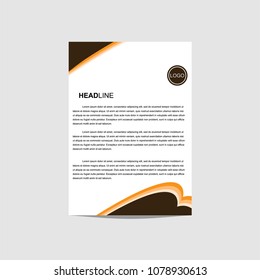 Business letterhead design
