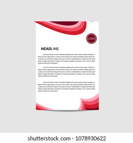Business letterhead design