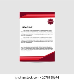 Business letterhead design