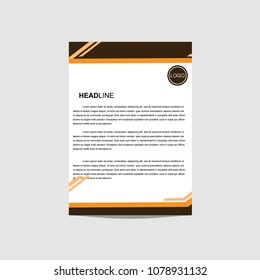 Business letterhead design
