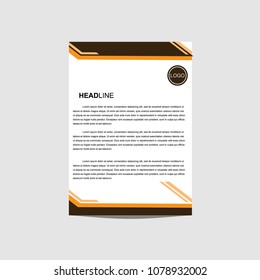Business letterhead design