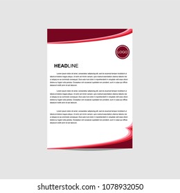 Business letterhead design