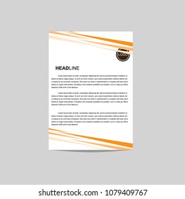 Business letterhead design