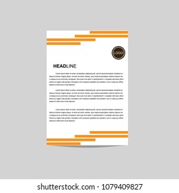 Business letterhead design