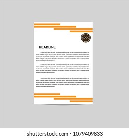 Business letterhead design