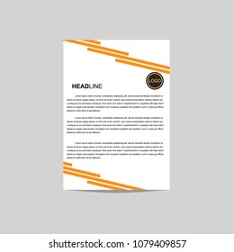 Business letterhead design