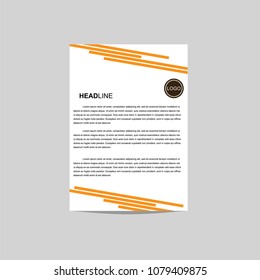 Business letterhead design