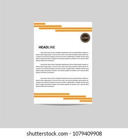 Business letterhead design