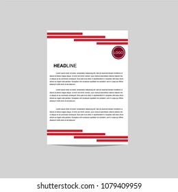 Business letterhead design