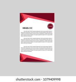 Business letterhead design