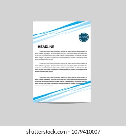 Business letterhead design