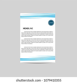 Business letterhead design