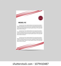 Business letterhead design