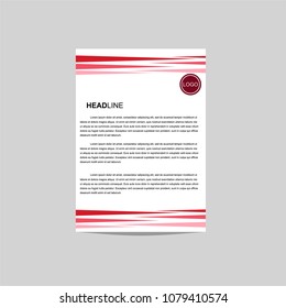 Business letterhead design