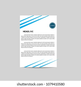 Business letterhead design