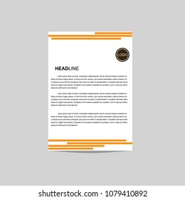 Business letterhead design