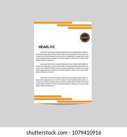 Business letterhead design