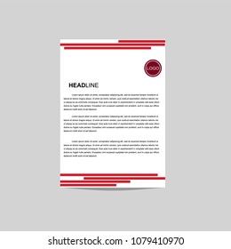 Business letterhead design