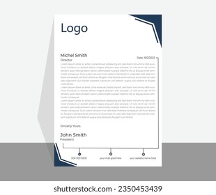 business letterhead design template . simple business letterhead design .