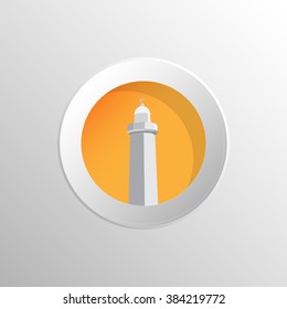 Business lighthouse background