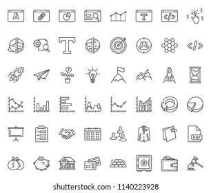 Business line icon