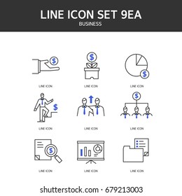 Business Line Icon