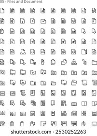 business line icon bundle set