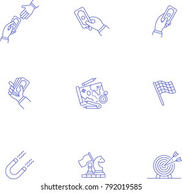Business- Line Icon Set
