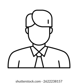 Business Line Icon. Strategy, Success Editable Stroke Vector Illustration