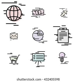 business line icons.
