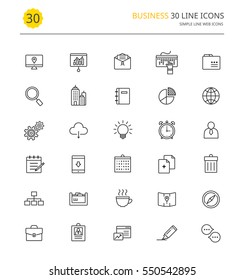 business line icons
