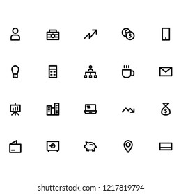 Business Line Icons 32x32