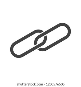 Business link Glyph Black Icon