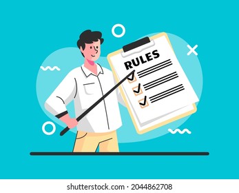 Business list of rules reading guidance making checklist