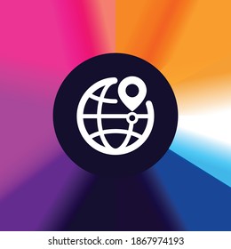 Ubicación de negocio: botón Icono de aplicación