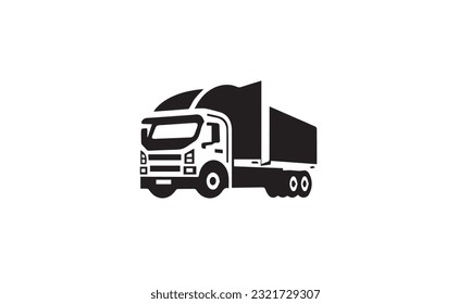 Business Logistic or other ways logo on white background