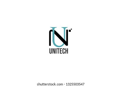 Business logo 2D flat