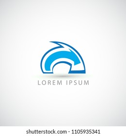 business logo arrow vector sign