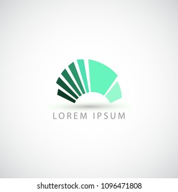 business logo beams vector sign