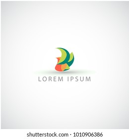 business logo bird vector sign