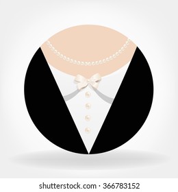 Business logo. Blouse. Women's jewelery.