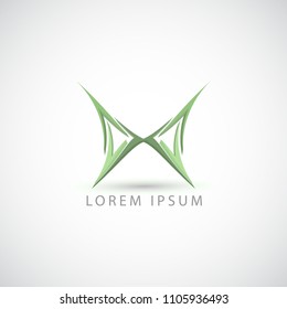 business logo bow vector sign