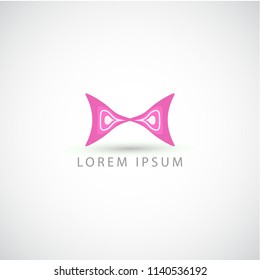 business logo bow vector sign