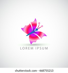 business logo butterfly vector sign
