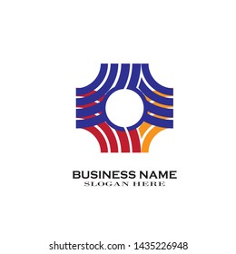 Business logo circle vector - Vector
