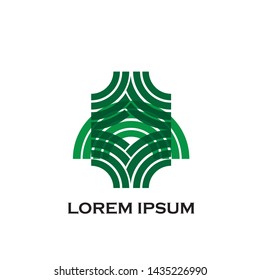 Business logo circle vector - Vector

